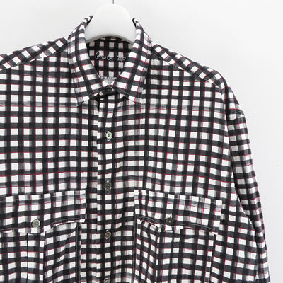 【Porter Classic/ポータークラシック】<br>ROLL UP 水彩 GINGHAM SHIRT <br>PC-016-2215