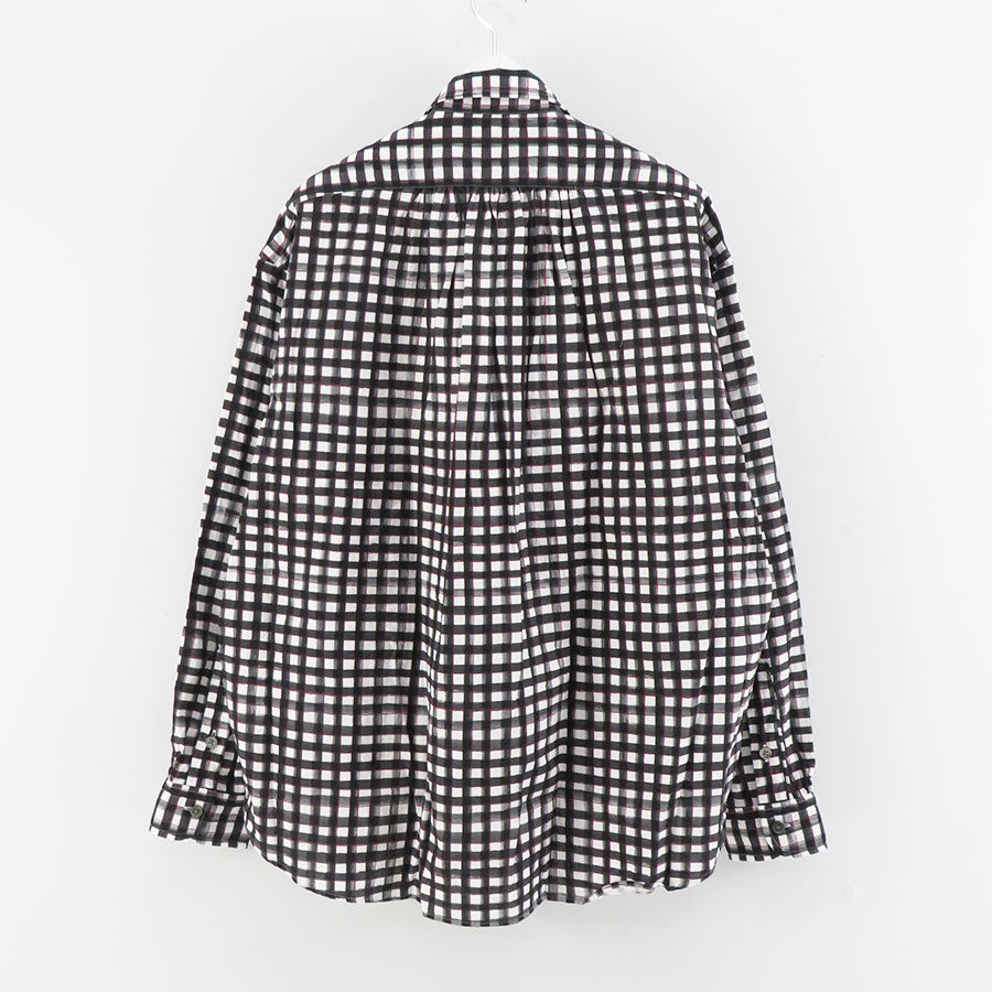 【Porter Classic/ポータークラシック】<br>ROLL UP 水彩 GINGHAM SHIRT <br>PC-016-2215