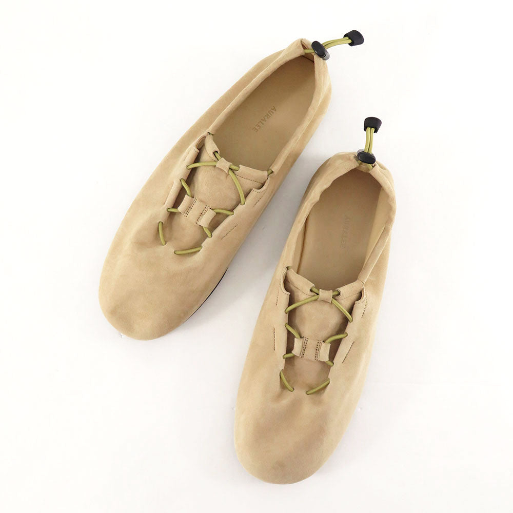 AURALEE/オーラリー】LAMB SUEDE CORD SHOES MADE BY FOOT THE COACHER