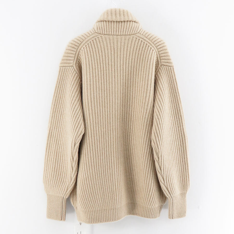 【HERILL/ヘリル】<br>Goldencash Cowichan Sweater <br>22-080-HL-8060-3