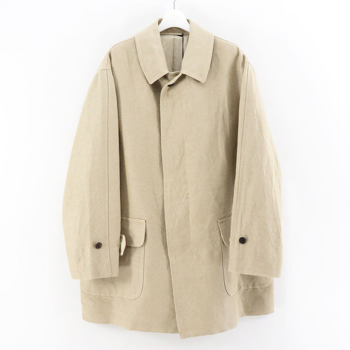 らり　　A.PRESSE アプレッセ/Linen Half Caot A.PRESSE/アプレッセ】Linen Half Coat 23SAP-01-06Hの通販