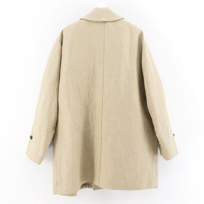 【A.PRESSE/아프레세】<br> Linen Half Coat<br> 23SAP-01-06H 