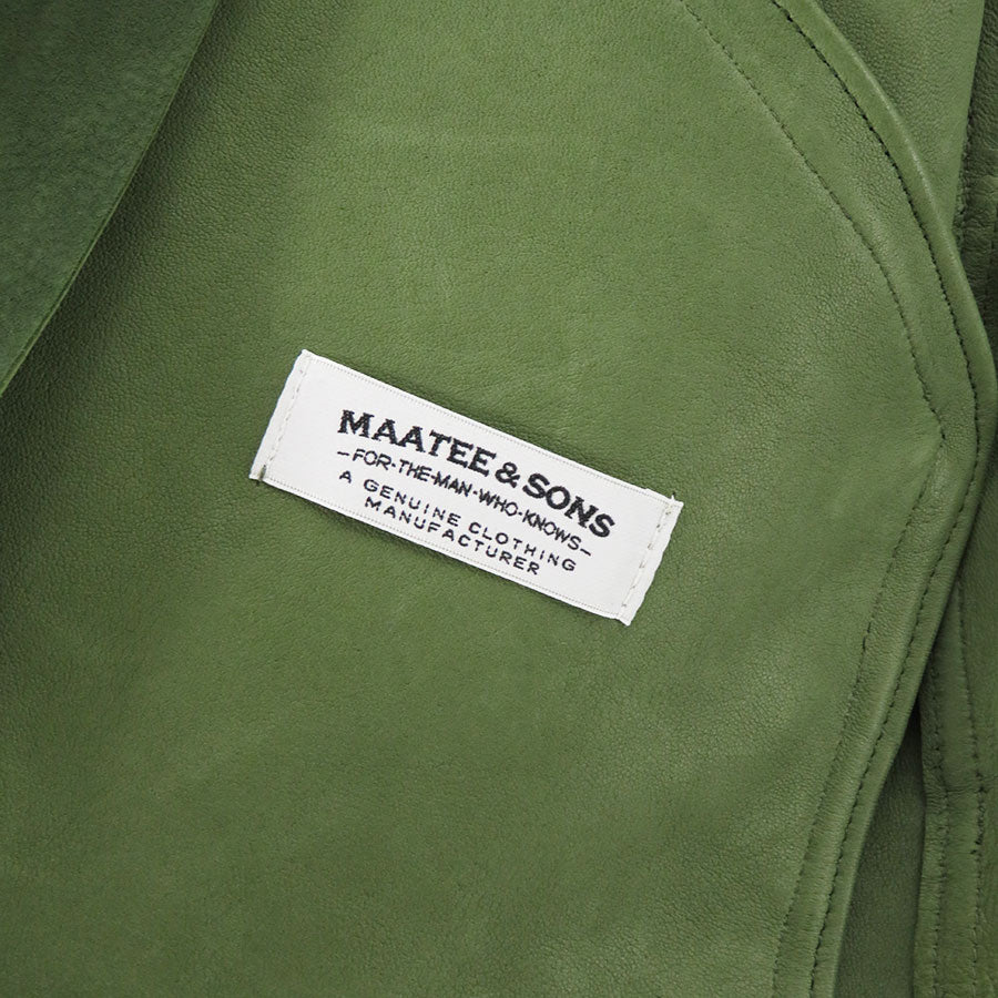 【MAATEE&SONS/マーティーアンドサンズ】<br>SHEEP SUEDE SPORTS JK <br>MT3103-0914