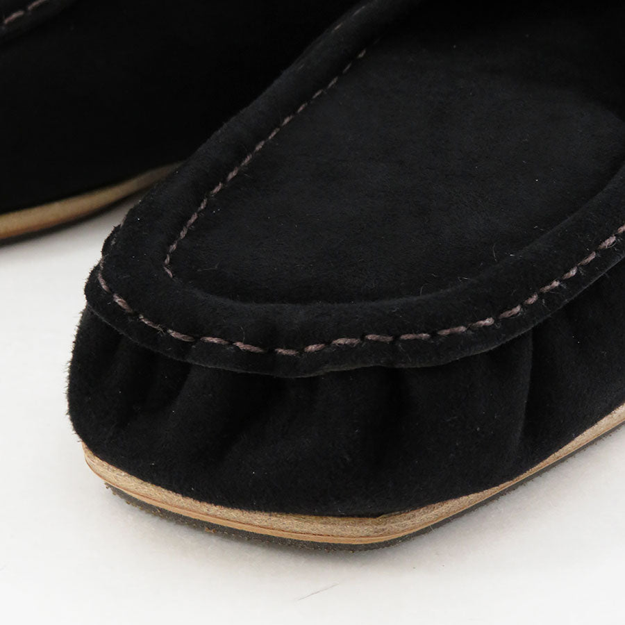 AURALEE/オーラリー】SUEDE MOCCASIN SHORT BOOTS A23SS01QDの通販