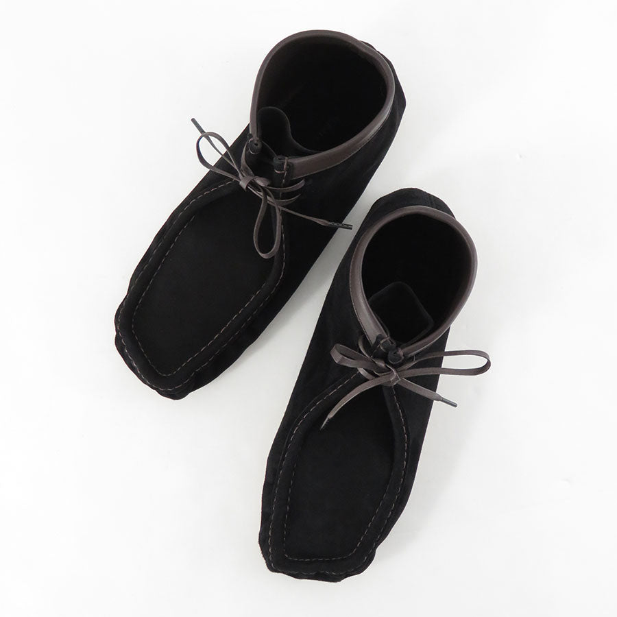 AURALEE/オーラリー】SUEDE MOCCASIN SHORT BOOTS A23SS01QDの通販