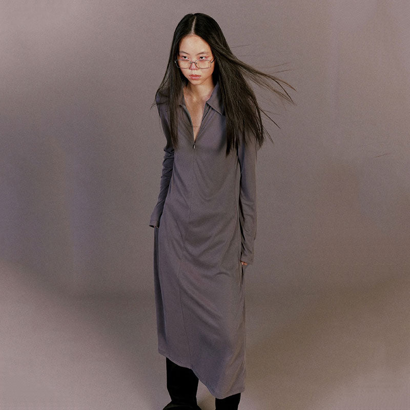 【JOHN/ジョン】Scarlet Zip-Up Dress <br>JNDR221055