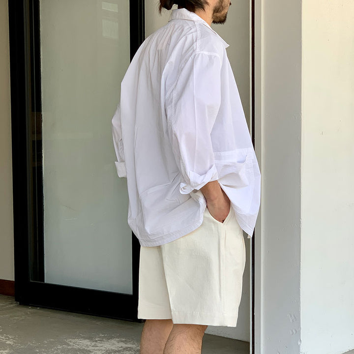 大特価 pop Olive HERILL/ヘリル】HL Denim 「ONENESS Tuckshortsの通販 パンツ