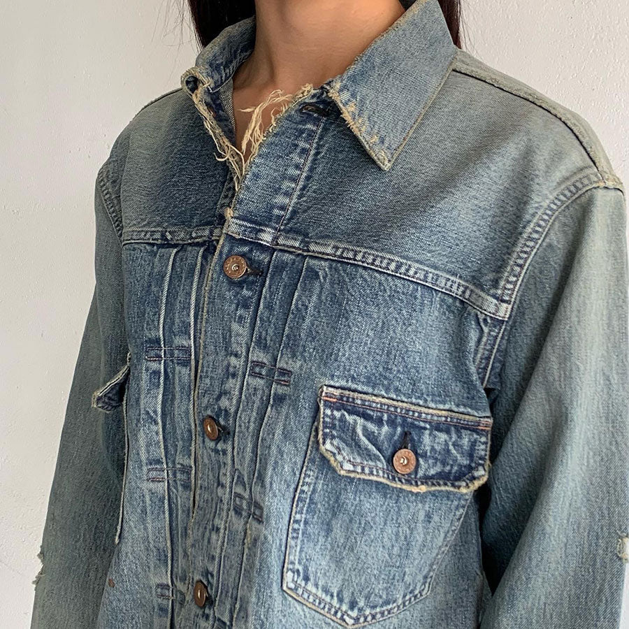 SUGARHILL/シュガーヒル】FADED 2nd DENIM JACKET PRODUCTED BY UNUSED 