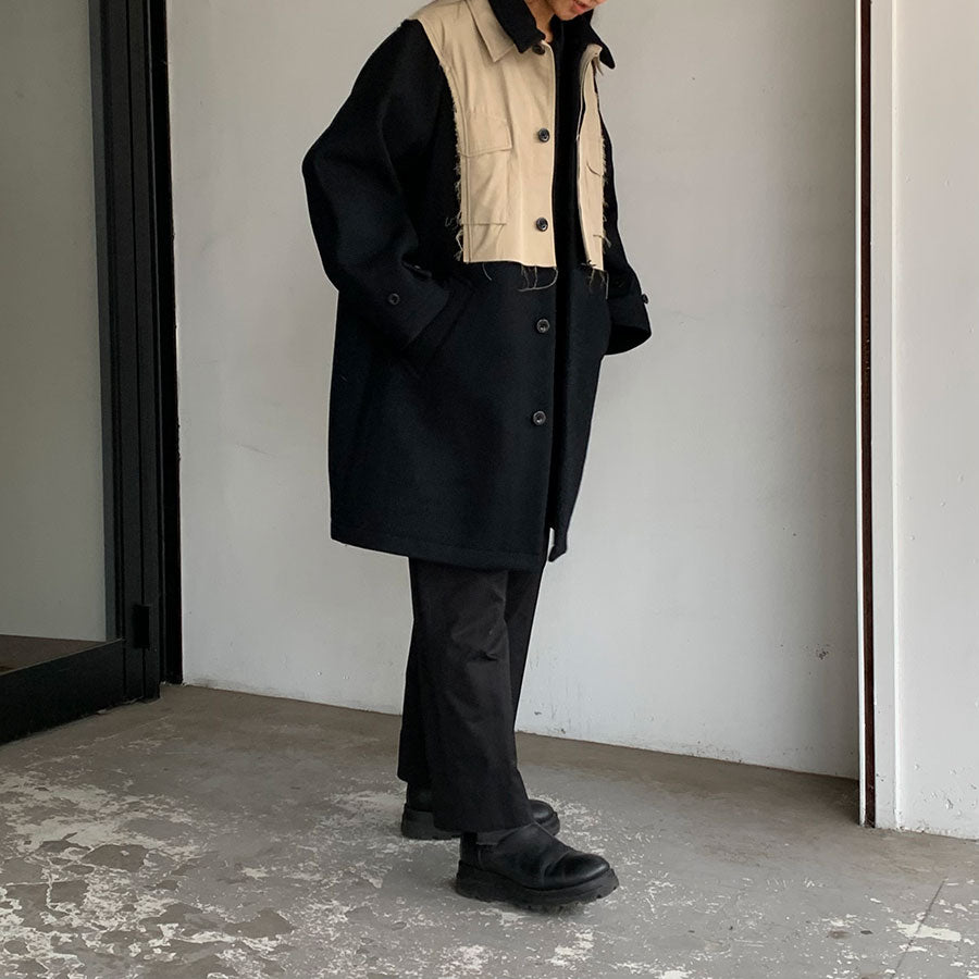 Rich I GARMENT MELTON COAT RichI 02 01