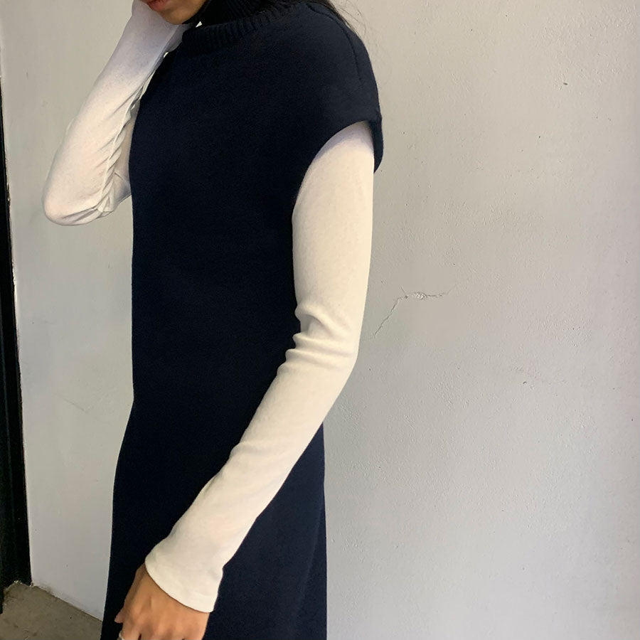 IIROT/イロット】Wool Turtle Knit Dress 020-022-KD05の通販
