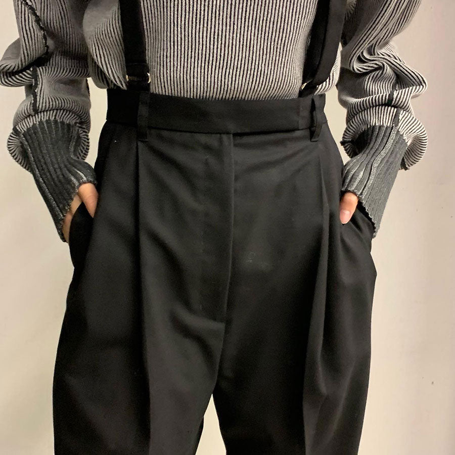 IIROT/イロット】Suspender Tuck pants 019-022-WP43の通販