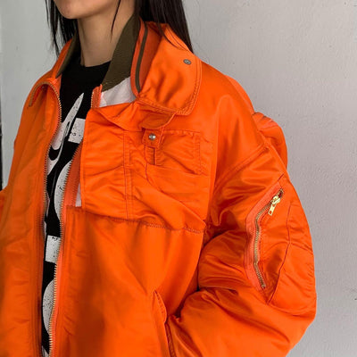 SALE 40%OFF ! <br/>【kolor/カラー】<br>ナイロンサテンブルゾン<br>22WCM-G09111