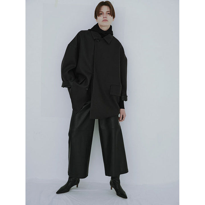 IIROT/イロット】Aynthetic Leather Cropped Pant 020-022-WP50