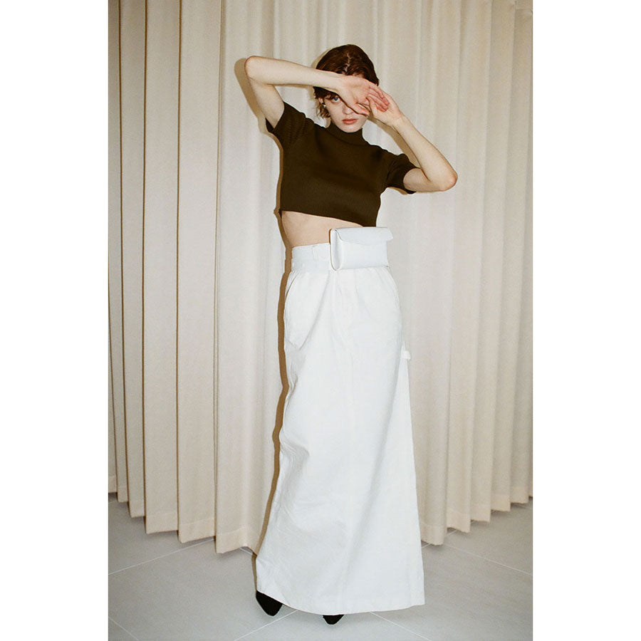 IIROT/イロット】USA Cotton Maxi skirt 022-023-D003の通販
